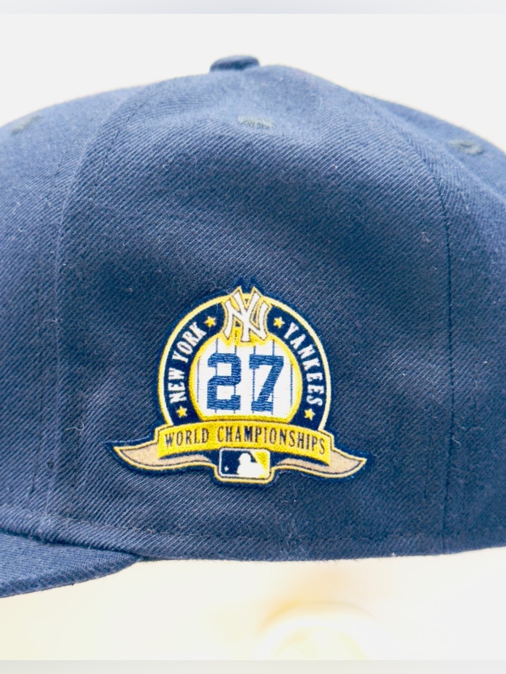 New Era 59Fifty New York Yankees Baseball Cap 27 World Championships Size 7-1/4 - Picture 8 of 16